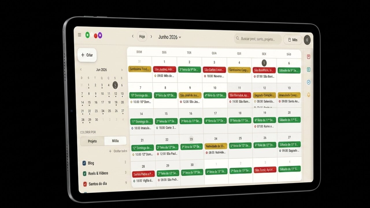 Ordo — a agenda editorial católica com o calendário do ano litúrgico