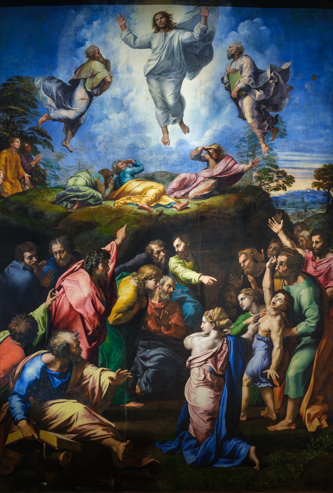A Transfiguração, de Rafael Sanzio (1518-1520), Pinacoteca Vaticana